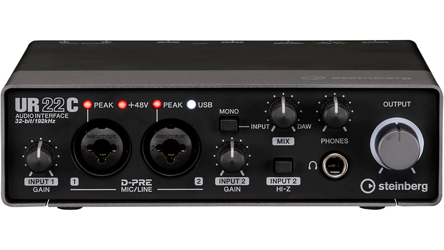 Explore Steinberg UR22C 2IN/2OUT USB 3.0 Type C Audio Interface