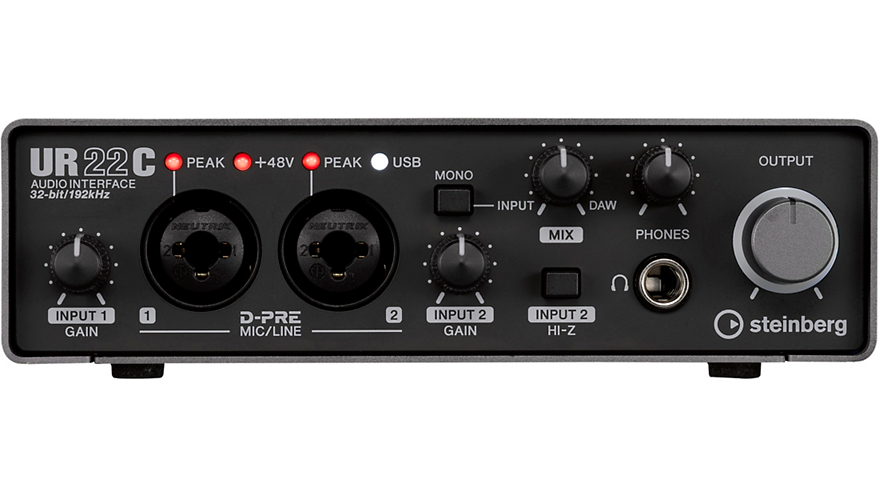 Explore Steinberg UR22C 2IN/2OUT USB 3.0 Type C Audio Interface